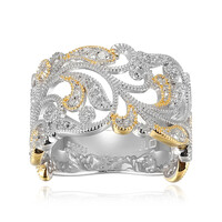 I3 (I) Diamant-Silberring
