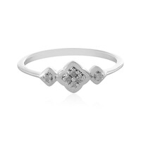 I1 (I) Diamant-Silberring