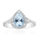 AAA-Brasilianischer Aquamarin-Goldring (CIRARI)