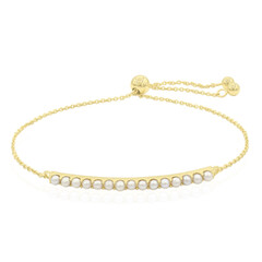 Süßwasserzuchtperlen-Silberarmband