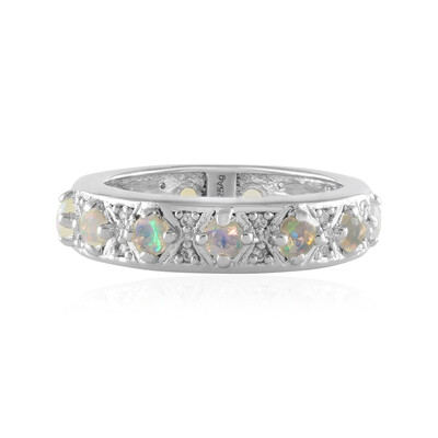 Welo-Opal-Silberring