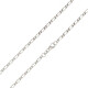 Silber-Figarokette - 5,24 g - 45 cm