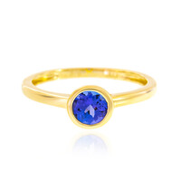 AAA-Tansanit-Goldring