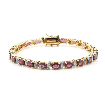 Rhodolith-Silberarmband