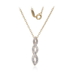 I3 (I) Diamant-Messinghalskette (Juwelo Style)