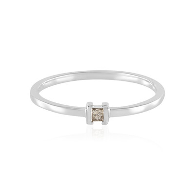 I2 Schokoladen-Diamant-Goldring