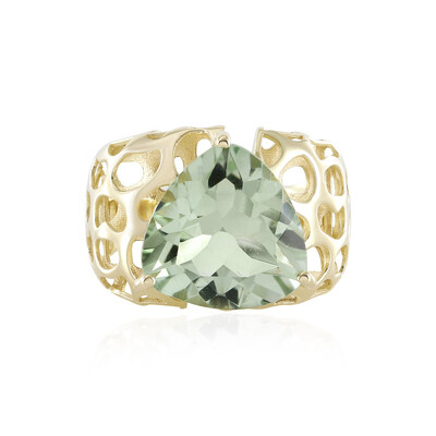 Grüner Amethyst-Goldring (Ornaments by de Melo)