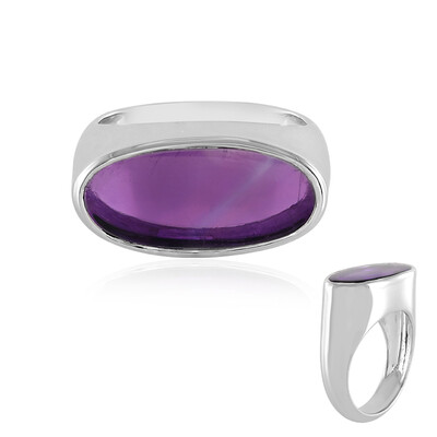 Sibirischer Amethyst-Silberring (de Melo)