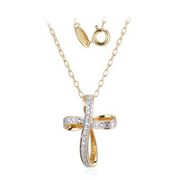 I3 (I) Diamant-Messinghalskette (Juwelo Style)