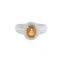 Mandarin-Zirkon-Silberring