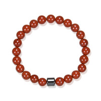 Roter Jaspis-Armband