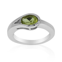 Ouro Verde-Quarz-Silberring