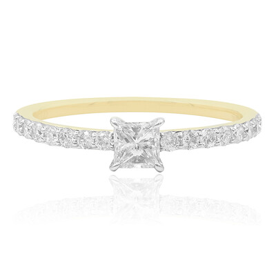 SI1 (G) Diamant-Goldring (Annette)