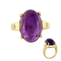 Sambia-Amethyst-Silberring