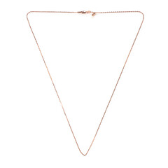 Silber-Ankerkette - 2,16 g - 61 cm - rosévergoldet