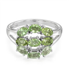 Paraiba-Turmalin-Silberring
