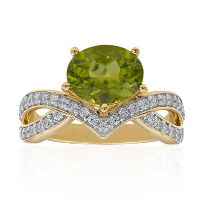 Peridot-Silberring