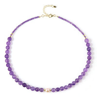 Amethyst-Silberhalskette