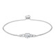 Weißer Topas-Silberarmband (Adela Silber)