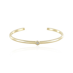 Lupenreiner (F) Brillant-Goldarmreif (LUCENT DIAMONDS)