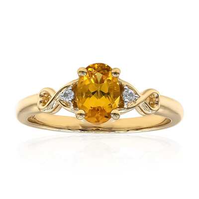 Goldener Beryll-Goldring