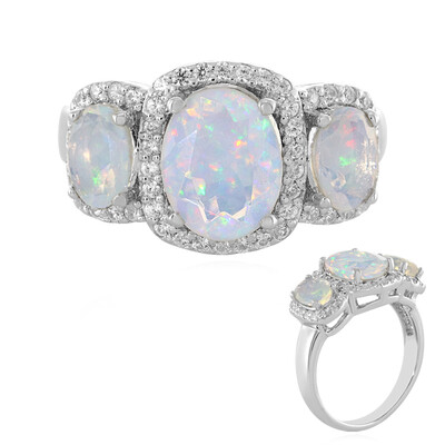 Welo-Opal-Silberring
