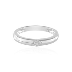 I2 (J) Brillant-Silberring