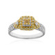 Gelber SI2 Brillant-Goldring (CIRARI)