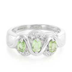 Paraiba-Turmalin-Silberring