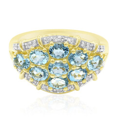 Santa Maria Afrikana-Aquamarin-Goldring