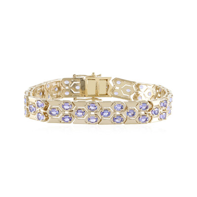 Tansanit-Silberarmband