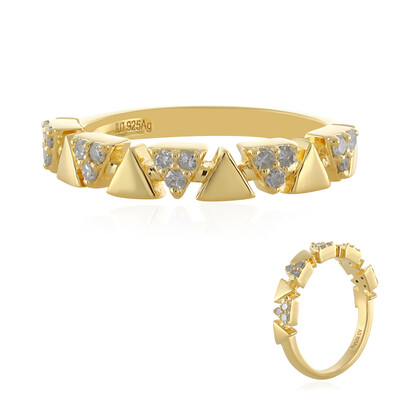 I4 (J) Diamant-Silberring