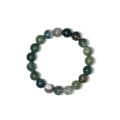 Moosachat-Armband