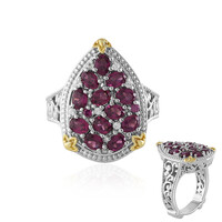 Rhodolith-Silberring (Dallas Prince Designs)