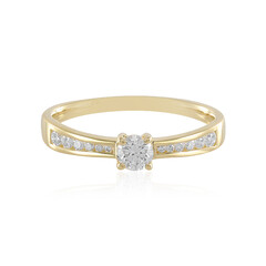 Lupenreiner (F) Brillant-Goldring (LUCENT DIAMONDS)