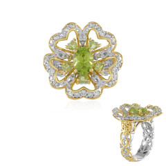 Peridot-Silberring (Gems en Vogue)
