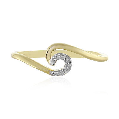 Lupenreiner (F) Brillant-Goldring (LUCENT DIAMONDS)