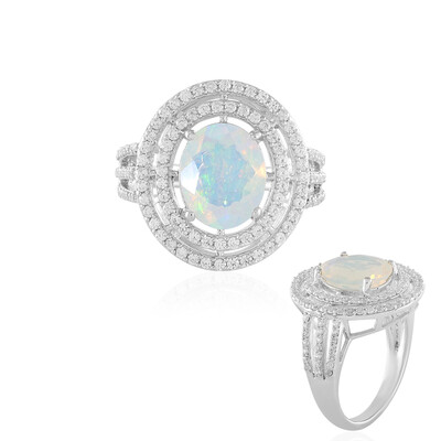 Welo-Opal-Silberring