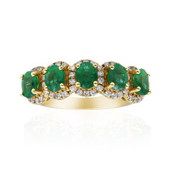 AAA-Sambia-Smaragd-Goldring (CIRARI)