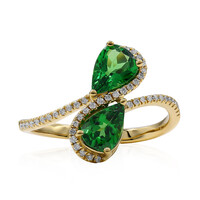 AAA-Tsavorit-Goldring (CIRARI)