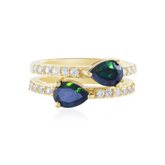 Mezezo-Opal-Silberring (Adela Silber)