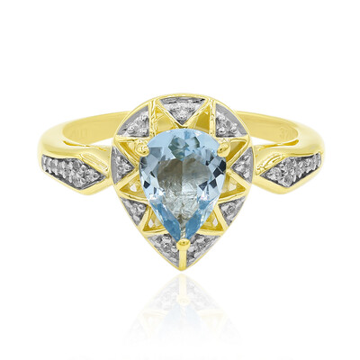Medina-Aquamarin-Goldring