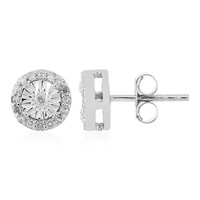 I2 (H) Diamant-Silberohrringe