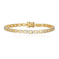 I3 (I) Diamant-Messingarmband (Juwelo Style)