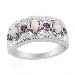 Welo-Opal-Silberring