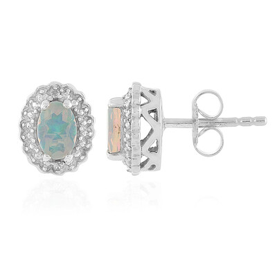 Welo-Opal-Silberohrringe