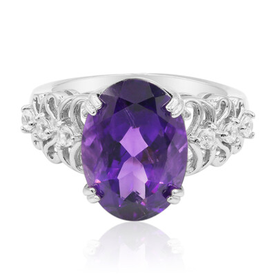 Marokkanischer Amethyst-Silberring