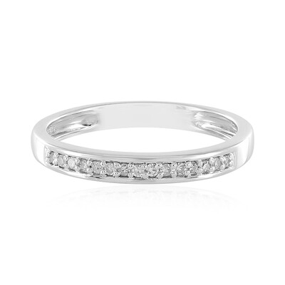 I2 (I) Diamant-Silberring
