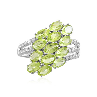 Peridot-Silberring