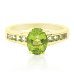 Peridot-Silberring